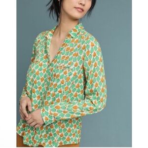 Anthropologie 11 of 52 Conversations Patterned Blouse